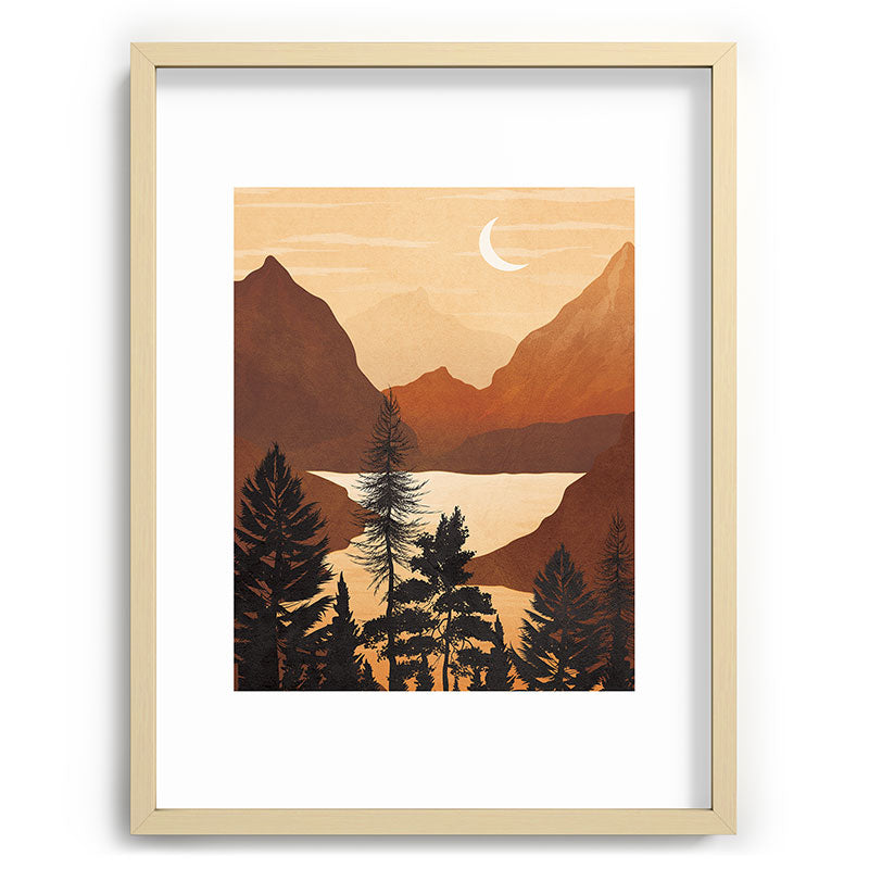 River Canyon Framed Art Print Gallery Image 99