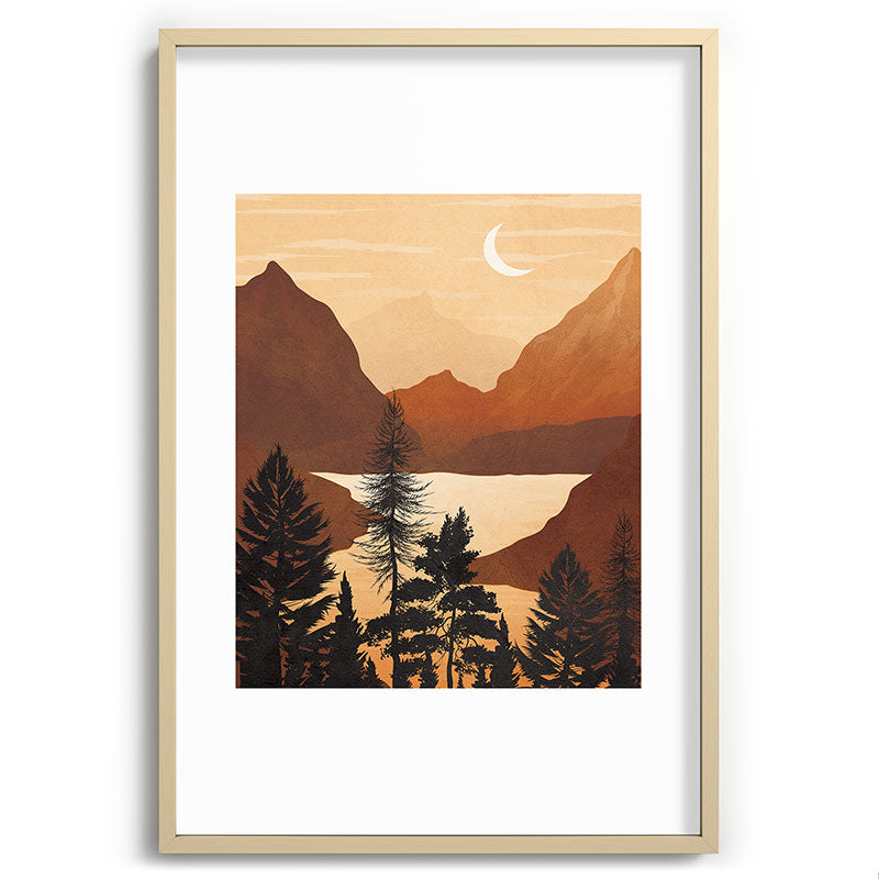 River Canyon Framed Art Print Gallery Image 102