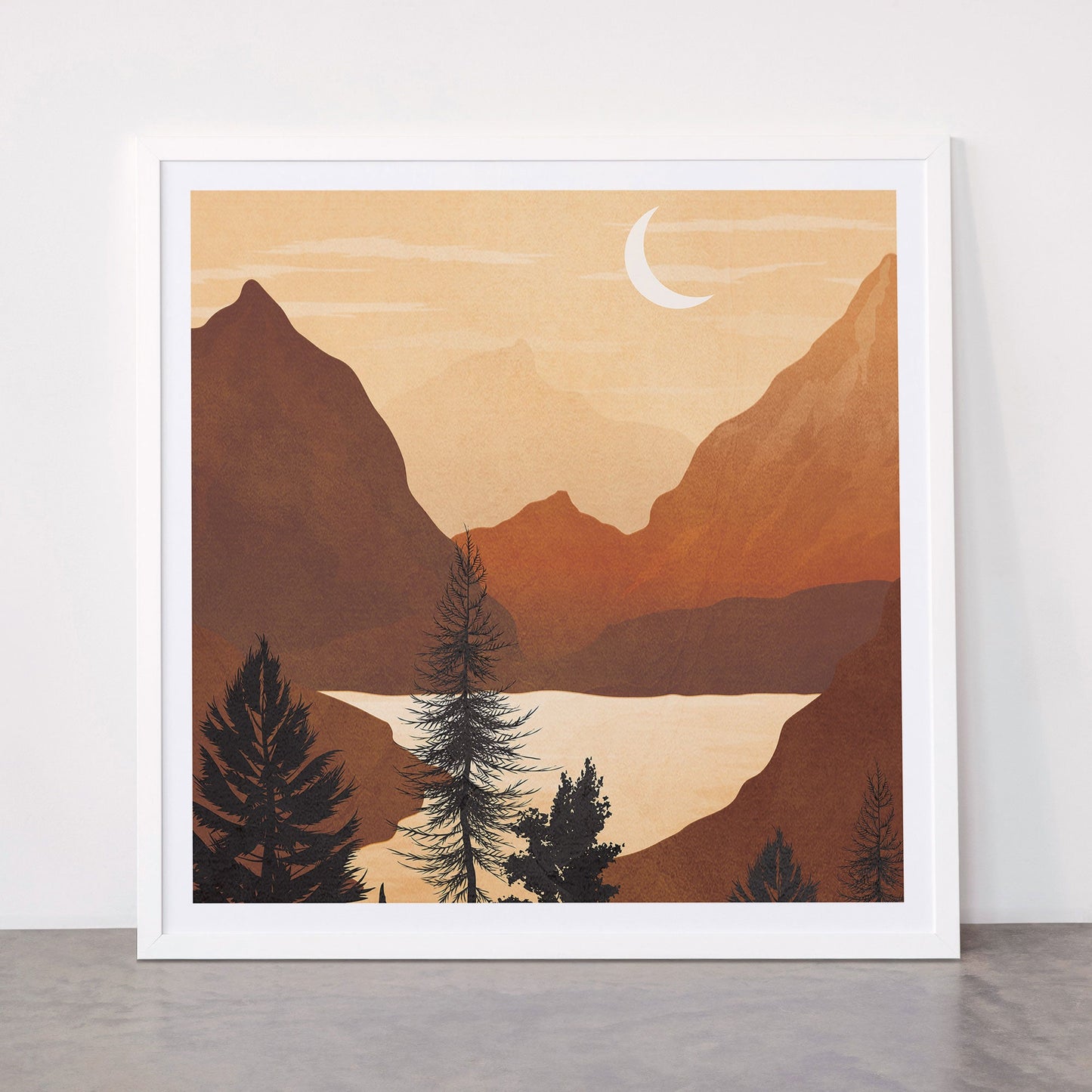 River Canyon Framed Art Print Gallery Image 87