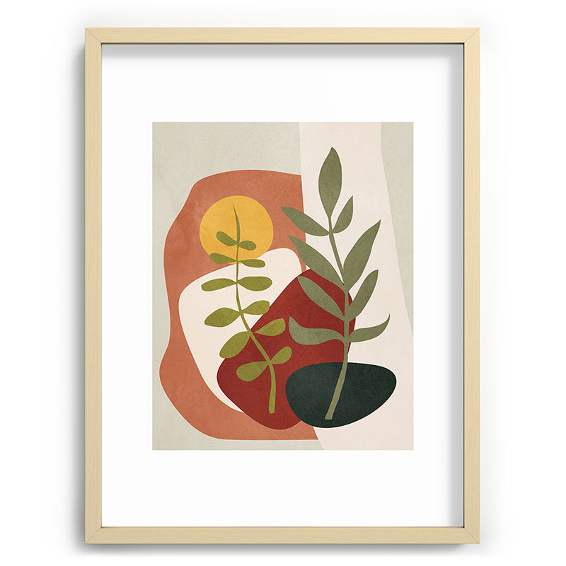 Two Abstract Branches Framed Art Print Gallery Image 73