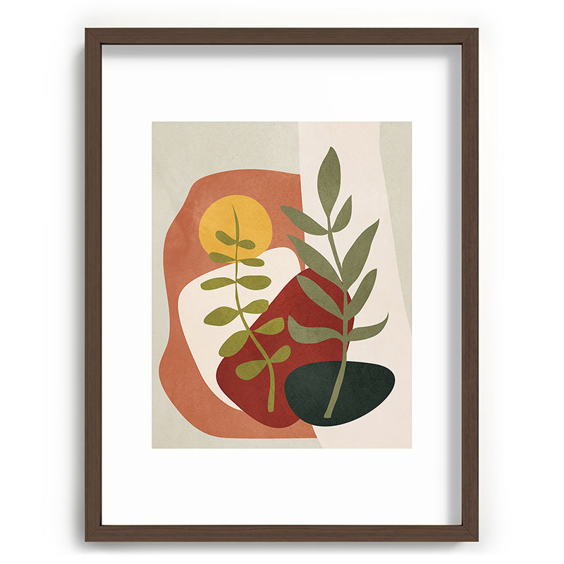 Two Abstract Branches Framed Art Print Gallery Image 66