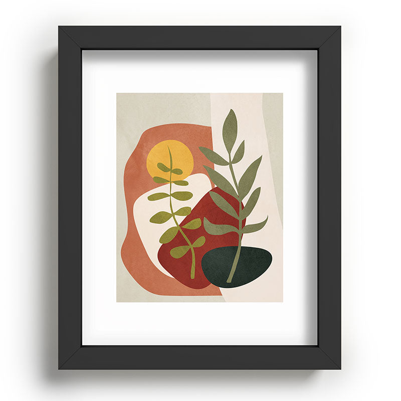 Two Abstract Branches Framed Art Print Gallery Image 58