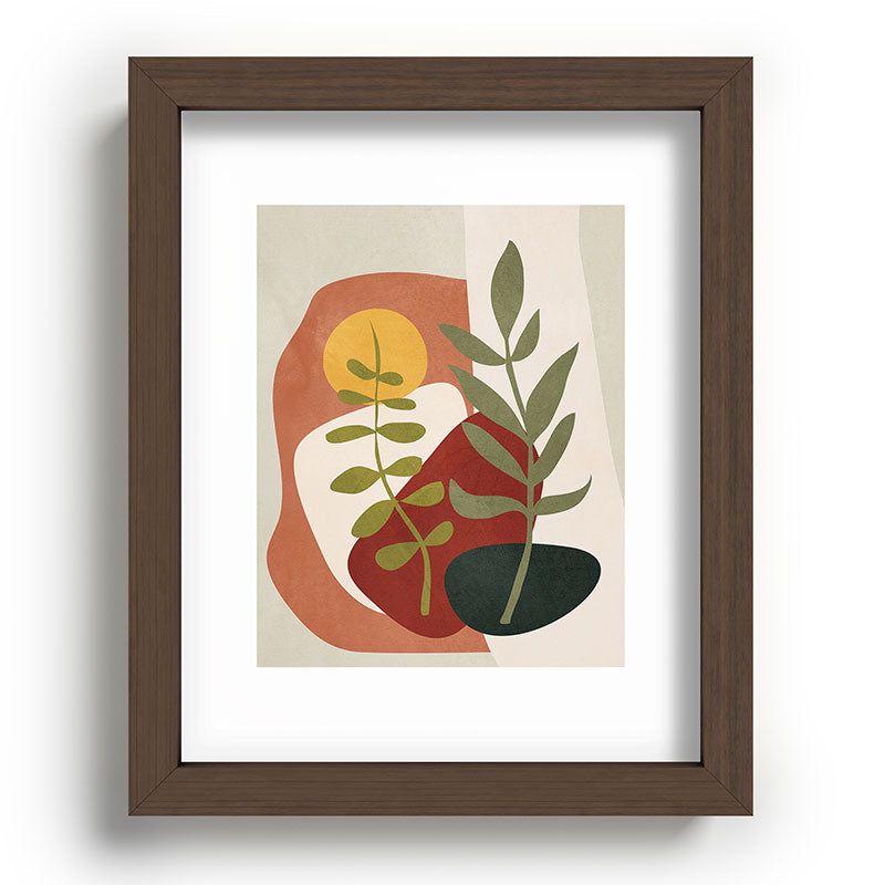 Two Abstract Branches Framed Art Print Gallery Image 64