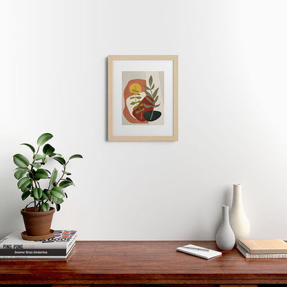 Two Abstract Branches Framed Art Print Gallery Image 46