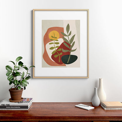 Two Abstract Branches Framed Art Print Gallery Image 21