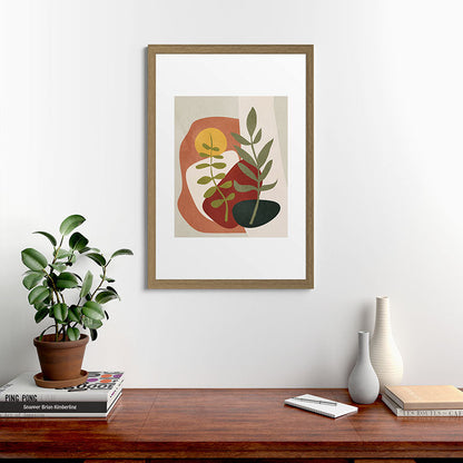 Two Abstract Branches Framed Art Print Gallery Image 41