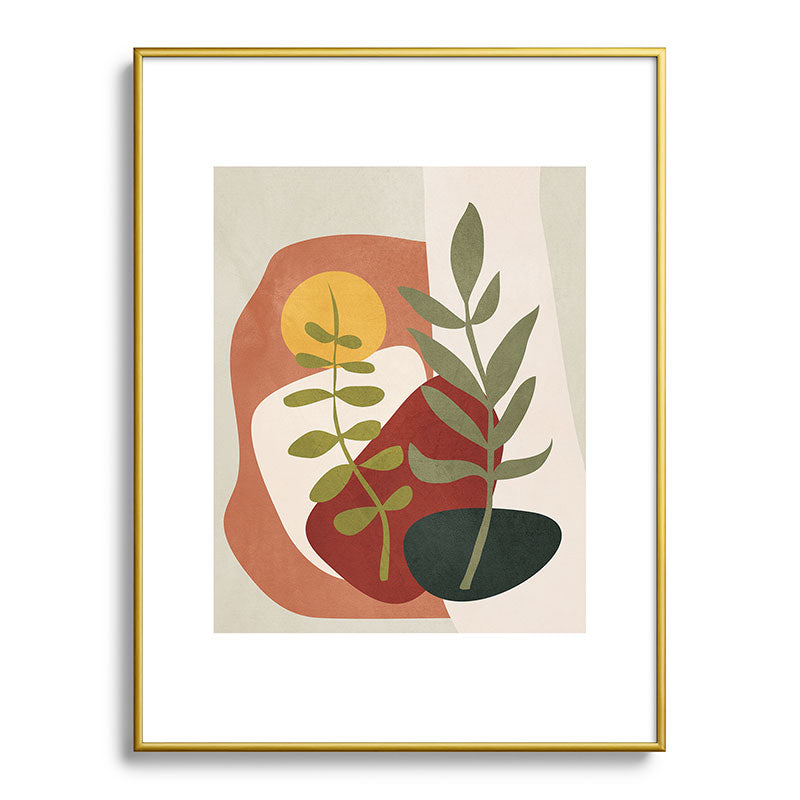 Two Abstract Branches Framed Art Print Gallery Image 92