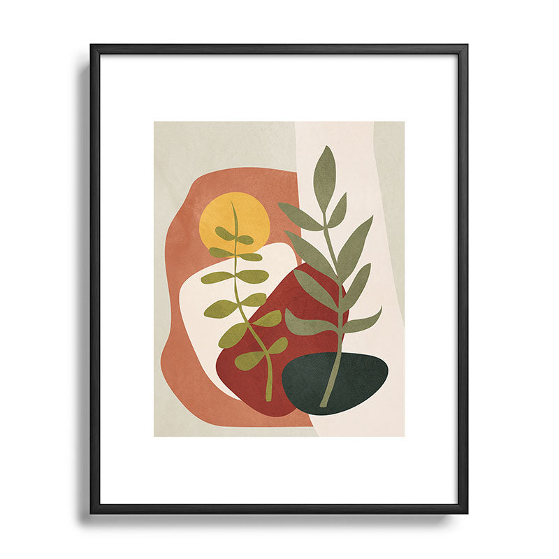 Two Abstract Branches Framed Art Print Gallery Image 81