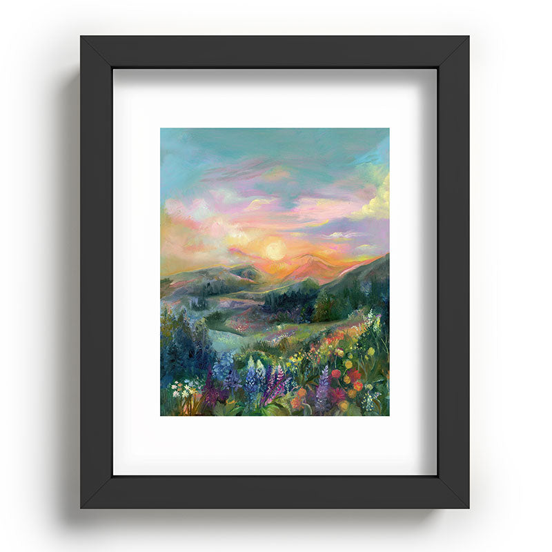 Sunset Landscape Framed Art Print Gallery Image 80