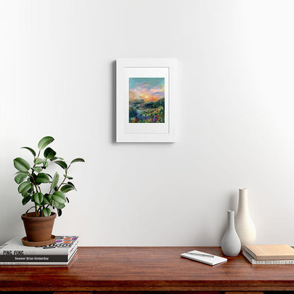 Sunset Landscape Framed Art Print Gallery Image 72