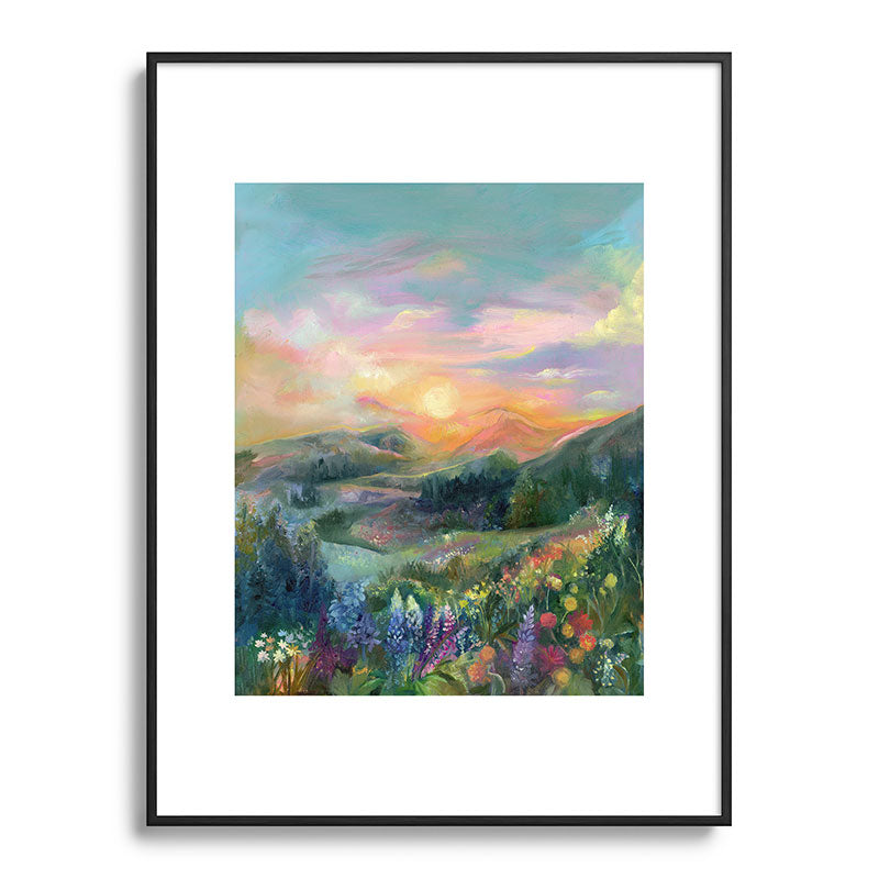 Sunset Landscape Framed Art Print Gallery Image 115