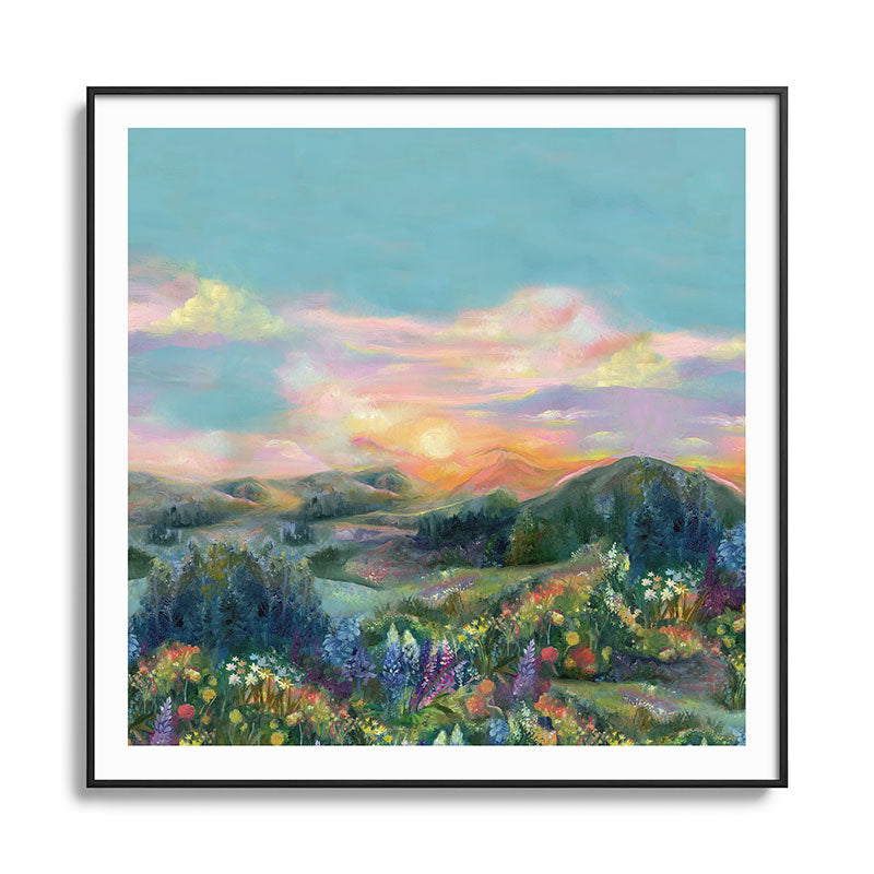 Sunset Landscape Framed Art Print Gallery Image 126