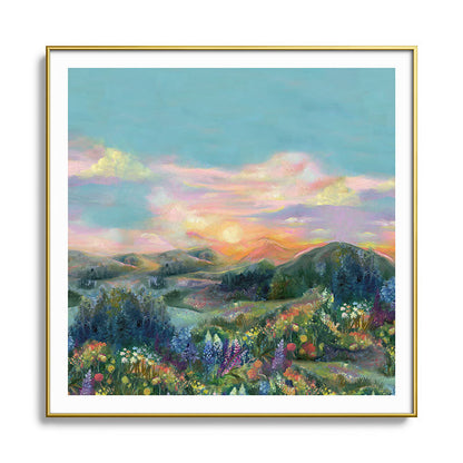 Sunset Landscape Framed Art Print Gallery Image 136