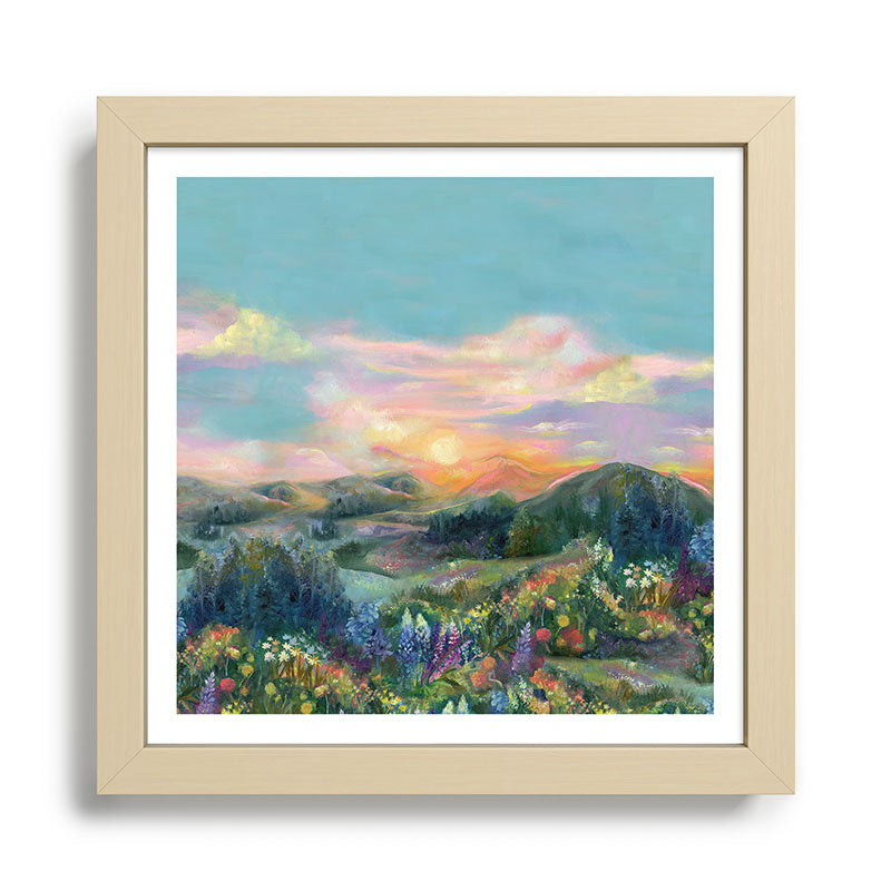Sunset Landscape Framed Art Print Gallery Image 24