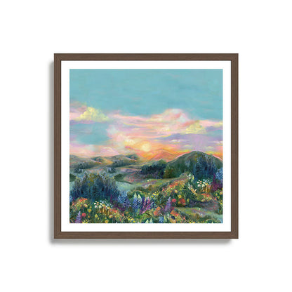 Sunset Landscape Framed Art Print Gallery Image 17