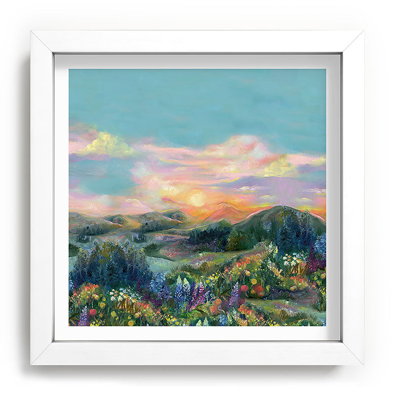 Sunset Landscape Framed Art Print Gallery Image 114