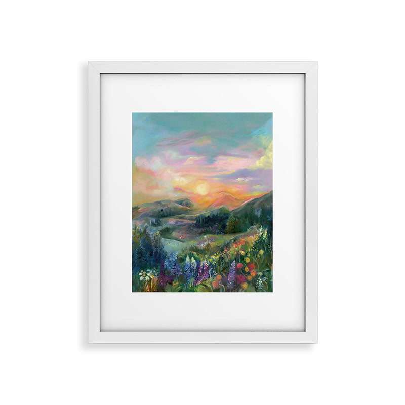Sunset Landscape Framed Art Print Gallery Image 34