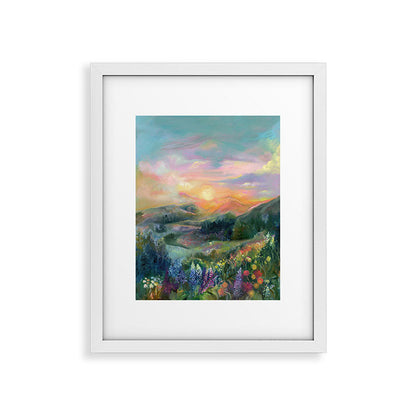 Sunset Landscape Framed Art Print Gallery Image 34