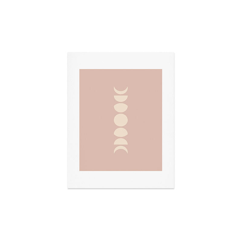 Minimal Moon Phases IV Art Print Gallery Image 3