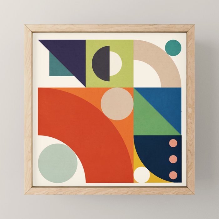 Roud Flow No 1 Mini Art Print Gallery Image 1