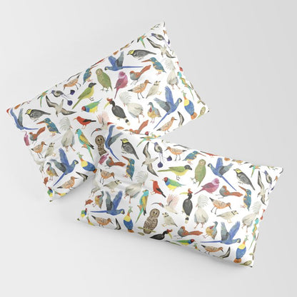 Endangered Birds Around the World Pillow Sham Gallery Image 4