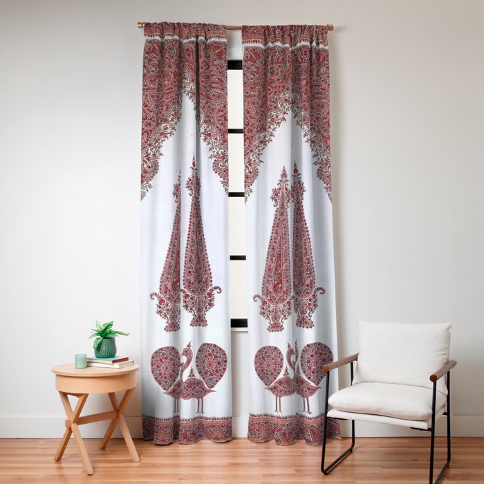 Kerman South Persian Embroidery Print Window Curtain Gallery Image 8