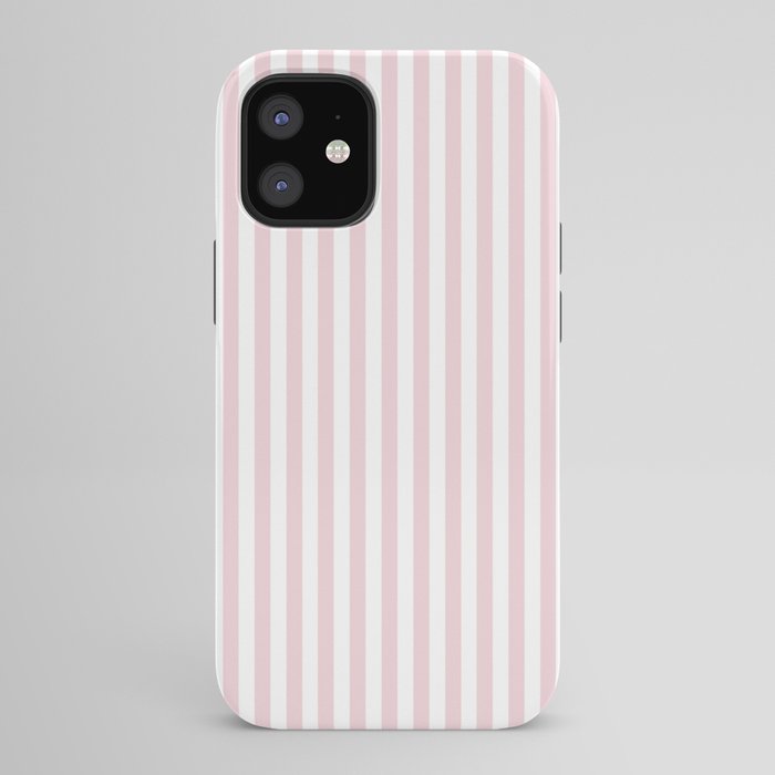 Pastel Pink & White Simple Stripe iPhone Case Gallery Image 42