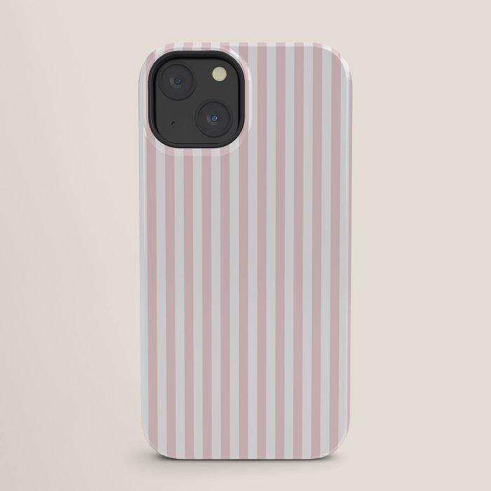 Pastel Pink & White Simple Stripe iPhone Case Gallery Image 25