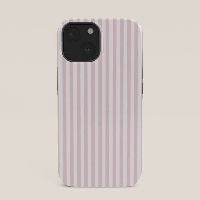 Pastel Pink & White Simple Stripe iPhone Case Gallery Image 33