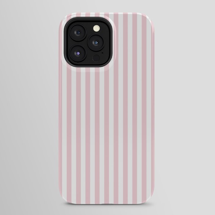 Pastel Pink & White Simple Stripe iPhone Case Gallery Image 32