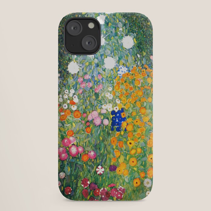 Gustav Klimt "Blumengarten (Flower Garden)" iPhone Case Gallery Image 18