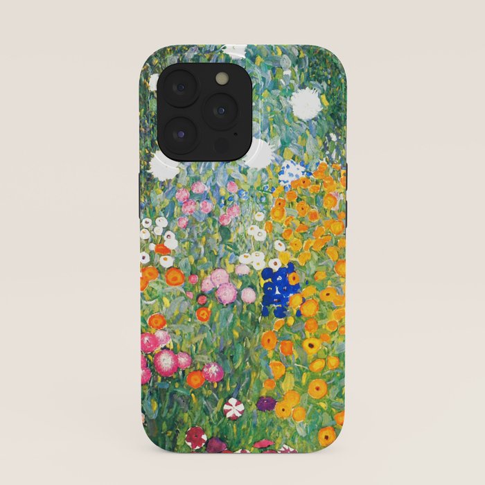 Gustav Klimt "Blumengarten (Flower Garden)" iPhone Case Gallery Image 39