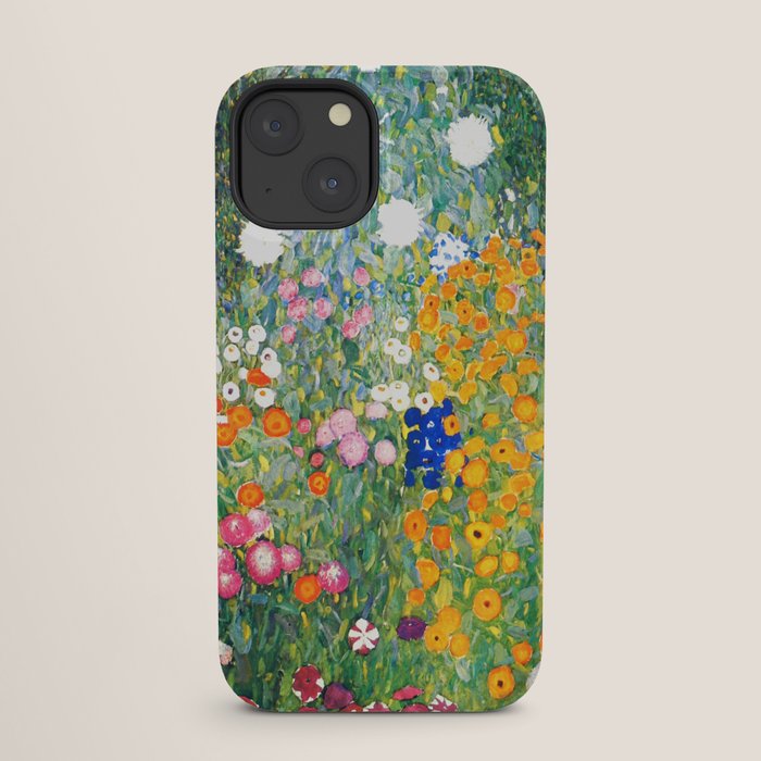 Gustav Klimt "Blumengarten (Flower Garden)" iPhone Case Gallery Image 25