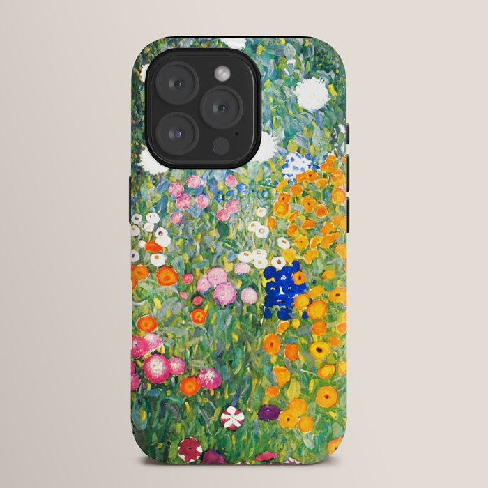 Gustav Klimt "Blumengarten (Flower Garden)" iPhone Case Gallery Image 15