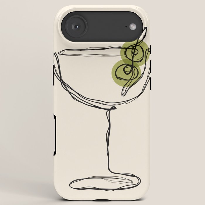 Dirty Martini Cocktail Drink iPhone Case Gallery Image 6