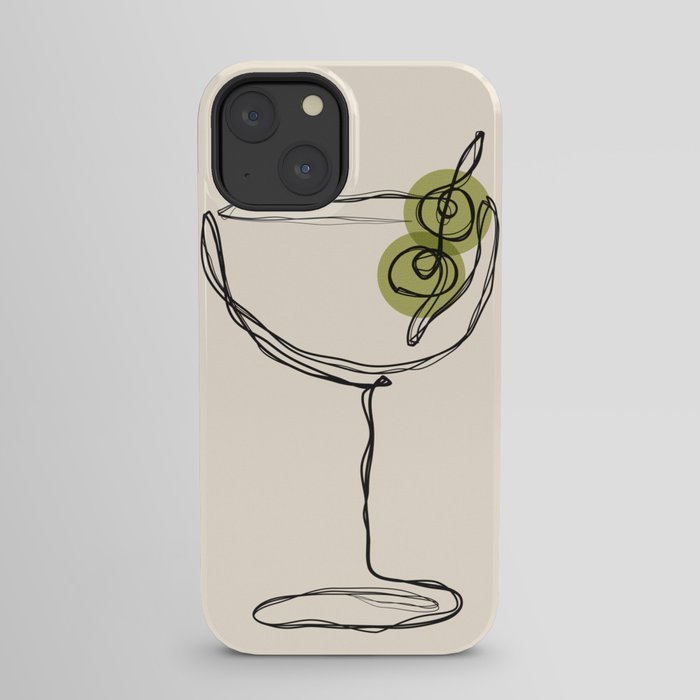 Dirty Martini Cocktail Drink iPhone Case Gallery Image 29