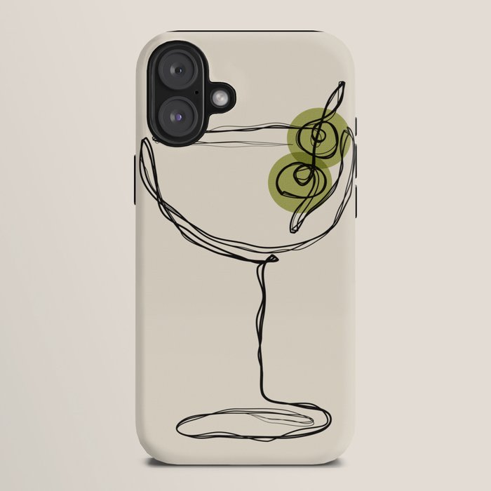 Dirty Martini Cocktail Drink iPhone Case Gallery Image 10