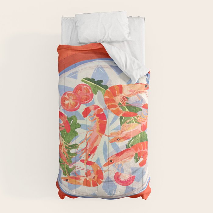 Seafood plate Comforter Gallery Image 10