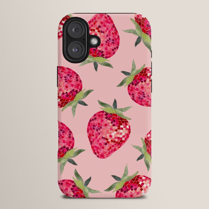 Disco Ball Strawberry iPhone Case Gallery Image 14