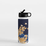 Shiba Inu The Great Wave in Night Water Bottle Gallery Image 1