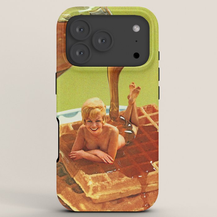 Pour some syrup on me - Breakfast Waffles iPhone Case Gallery Image 7