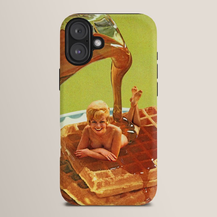 Pour some syrup on me - Breakfast Waffles iPhone Case Gallery Image 14