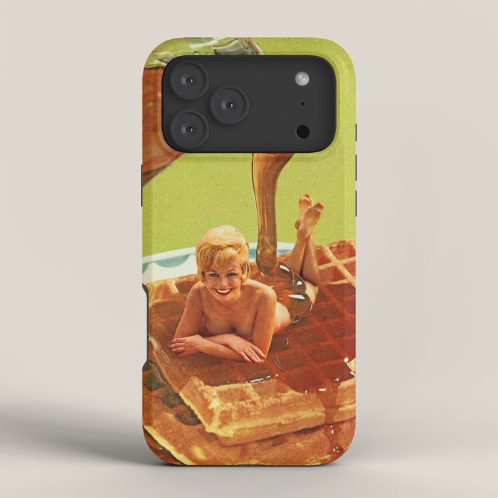 Pour some syrup on me - Breakfast Waffles iPhone Case Gallery Image 4
