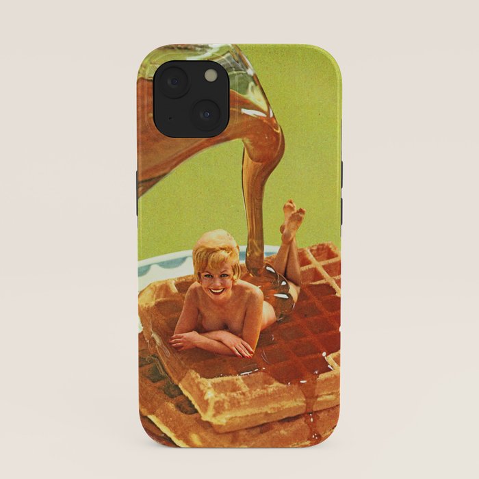 Pour some syrup on me - Breakfast Waffles iPhone Case Gallery Image 37