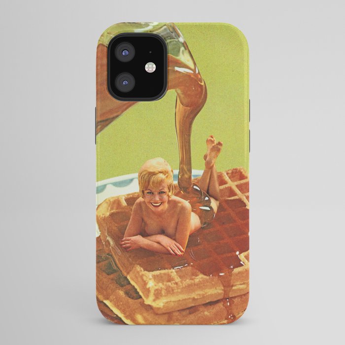 Pour some syrup on me - Breakfast Waffles iPhone Case Gallery Image 42