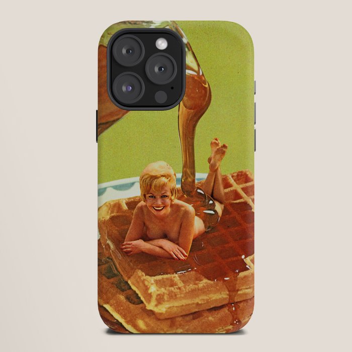 Pour some syrup on me - Breakfast Waffles iPhone Case Gallery Image 12