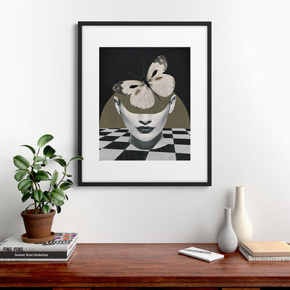 BUTTERFLY Framed Art Print Gallery Image 7