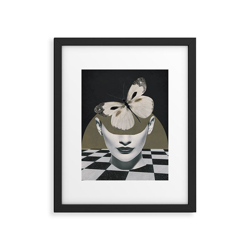BUTTERFLY Framed Art Print Gallery Image 1