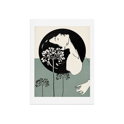 Gentle Beauty 9 Line Drawing Art Print Gallery Image 7