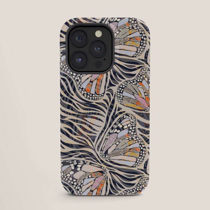 Abstract Retro Boho Butterfly Zebra Pattern â¢ Earthy Nature iPhone Case Gallery Image 27